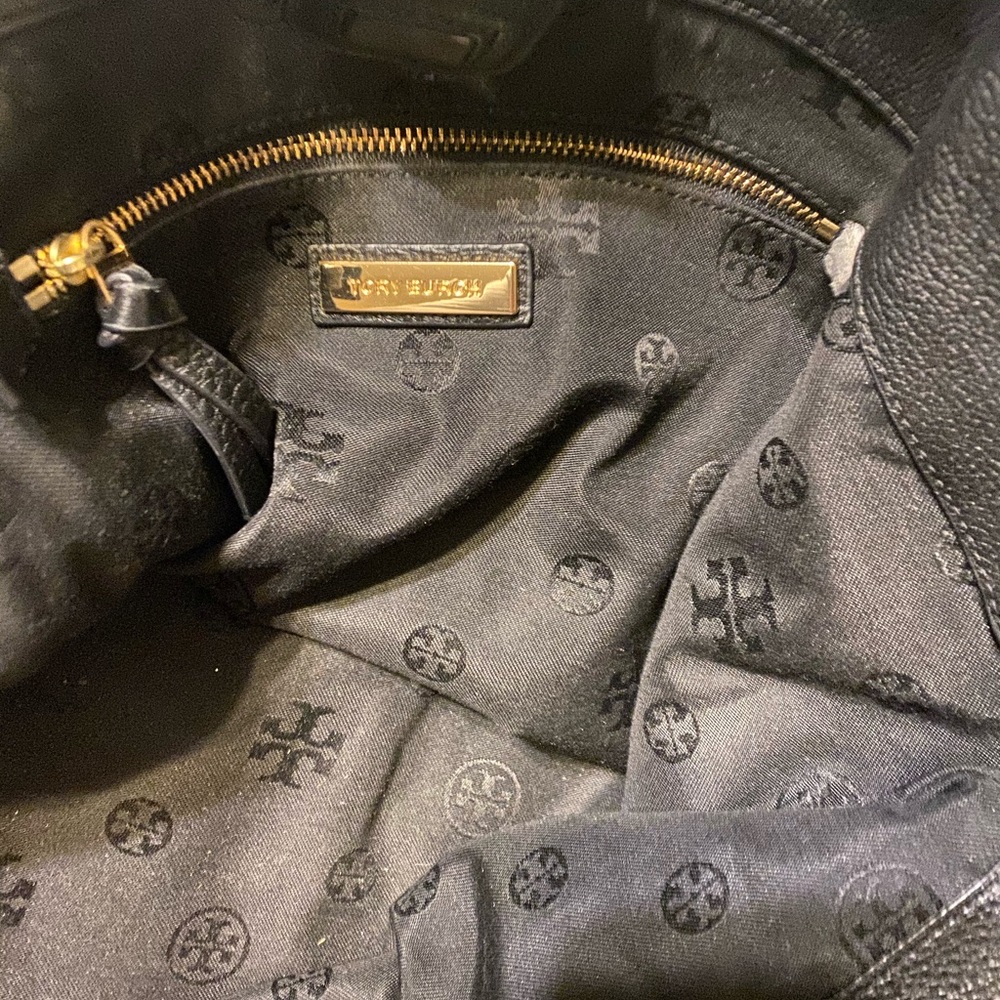 Tory Burch Black Taylor Tote Bag - Picture 7 of 8
